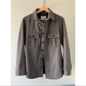 Saturdays NYC Charcoal Jeremiah CPO Shirt Jacket